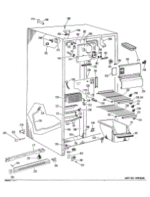 02 - Freezer Section parts for Ge Refrigerator TFX20DJE from AppliancePartsPros.com