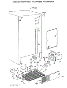 06 - Unit Parts parts for Ge Refrigerator TFX27PFXBAA from AppliancePartsPros.com