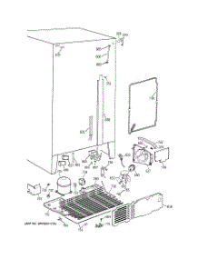 06 - Unit Parts parts for Ge Refrigerator TFZ24PEXCWH from AppliancePartsPros.com