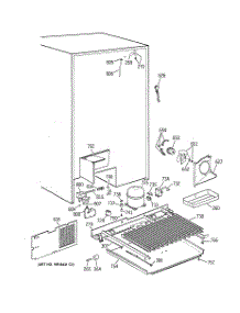 07 - Unit Parts parts for Ge Refrigerator TPG24PRZCWW from AppliancePartsPros.com