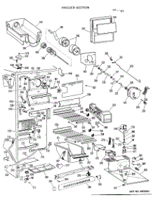 03 - Freezer Section parts for Ge Refrigerator TFX27EJB from AppliancePartsPros.com