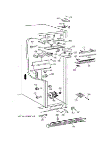 05 - Fresh Food Section parts for Ge Refrigerator TPX24SIYFBS from AppliancePartsPros.com