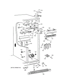 05 - Fresh Food Section parts for Ge Refrigerator TPX24SRYFBS from AppliancePartsPros.com