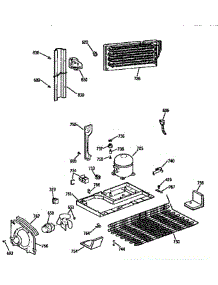 Unit Asm parts for Ge Refrigerator TBX21N1XDRAA from AppliancePartsPros.com