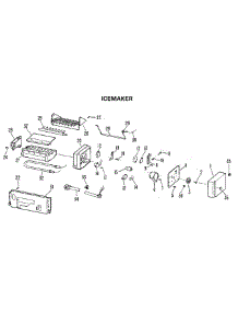 Ice Maker parts for Ge Refrigerator TBX25RLG from AppliancePartsPros.com