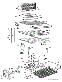03 - Section3 parts for Ge Refrigerator TBX25ZPLRWH from AppliancePartsPros.com