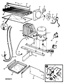 05 - Section5 parts for Ge Refrigerator TBXS19PLC from AppliancePartsPros.com
