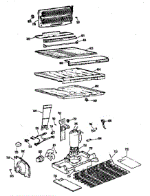Unit parts for Ge Refrigerator TBX21PKB from AppliancePartsPros.com
