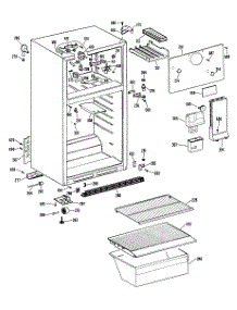 02 - Section2 parts for Ge Refrigerator TBXY16SPCRAD from AppliancePartsPros.com