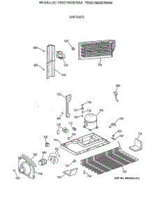 06 - Unit Parts parts for Ge Refrigerator TBX21NIXERAA from AppliancePartsPros.com