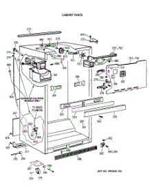 03 - Cabinet Parts parts for Ge Refrigerator TBX21NIXARWW from AppliancePartsPros.com