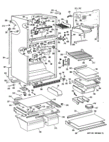 02 - Section2 parts for Ge Refrigerator TBX25ZPLRAD from AppliancePartsPros.com