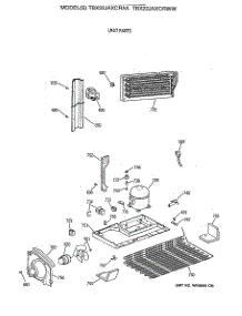 06 - Unit Parts parts for Ge Refrigerator TBX22JAXCRWW from AppliancePartsPros.com