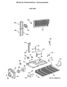 06 - Unit Parts parts for Ge Refrigerator TBX22JAXERAA from AppliancePartsPros.com