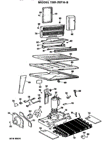 Unit parts for Ge Refrigerator TBX20THB from AppliancePartsPros.com