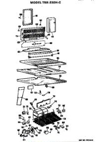 Unit parts for Ge Refrigerator TBX23ZHC from AppliancePartsPros.com