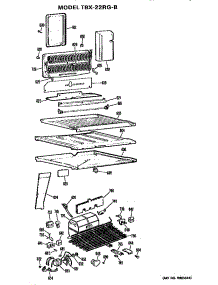 Unit parts for Ge Refrigerator TBX22RGB from AppliancePartsPros.com