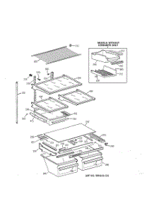04 - Shelf Parts parts for Ge Refrigerator TBX21MAZKRAA from AppliancePartsPros.com