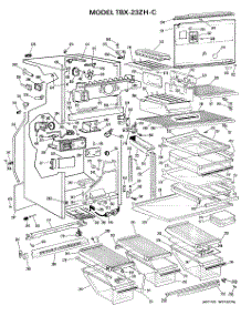 02 - Section2 parts for Ge Refrigerator TBX23ZHCR from AppliancePartsPros.com