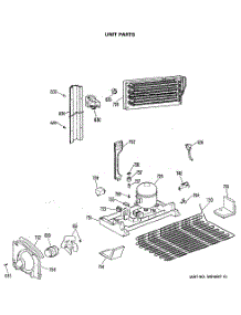 06 - Unit Parts parts for Ge Refrigerator TBX22PASNRWW from AppliancePartsPros.com