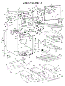 02 - Section2 parts for Ge Refrigerator TBX23DHCR from AppliancePartsPros.com
