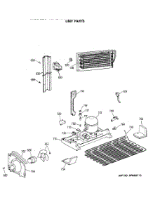 06 - Unit Parts parts for Ge Refrigerator TBX21MASMRAD from AppliancePartsPros.com