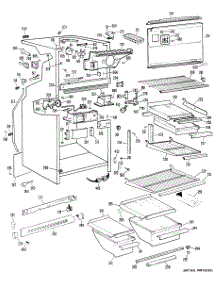 02 - Section2 parts for Ge Refrigerator TBX20VJBR from AppliancePartsPros.com