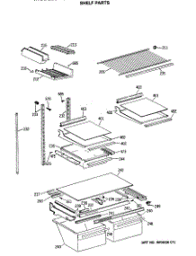 04 - Shelf Parts parts for Ge Refrigerator TBX19JATMRAD from AppliancePartsPros.com