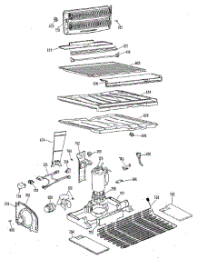 Unit parts for Ge Refrigerator TBX19ZKE from AppliancePartsPros.com