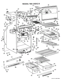 02 - Section2 parts for Ge Refrigerator TBX20DGCR from AppliancePartsPros.com