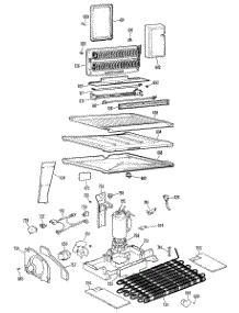 03 - Section3 parts for Ge Refrigerator TBX18VHCR from AppliancePartsPros.com