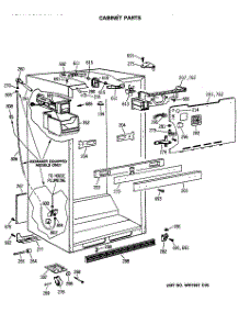 03 - Cabinet Parts parts for Ge Refrigerator TBX18SISGLAD from AppliancePartsPros.com
