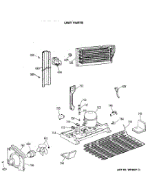 06 - Unit Parts parts for Ge Refrigerator TBX21GASMRWH from AppliancePartsPros.com