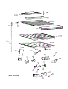 05 - Compartment Separator Parts parts for Ge Refrigerator TBX21IAZHRWW from AppliancePartsPros.com
