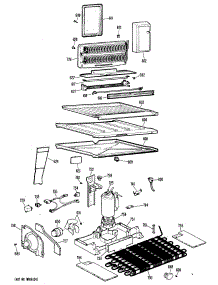 03 - Section3 parts for Ge Refrigerator TBX20ZJBR from AppliancePartsPros.com