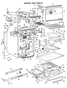 02 - Section2 parts for Ge Refrigerator TBX18ZGCR from AppliancePartsPros.com