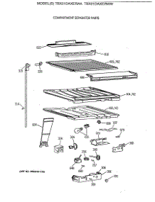 05 - Compartment Separator Parts parts for Ge Refrigerator TBX21DAXERWW from AppliancePartsPros.com