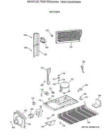 06 - Unit Parts parts for Ge Refrigerator TBX21DAXERWW from AppliancePartsPros.com