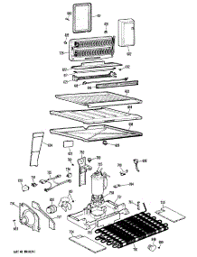 03 - Section3 parts for Ge Refrigerator TBX18ZJBR from AppliancePartsPros.com