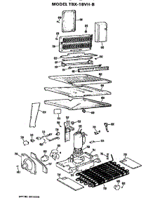 Unit parts for Ge Refrigerator TBX18VHB from AppliancePartsPros.com