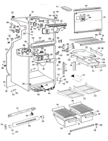 02 - Section2 parts for Ge Refrigerator TBX18VHBR from AppliancePartsPros.com