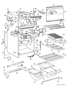 02 - Section2 parts for Ge Refrigerator TBX20PGRR from AppliancePartsPros.com