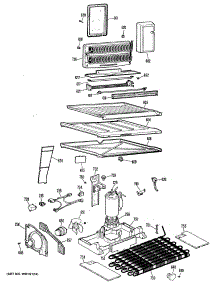 03 - Section3 parts for Ge Refrigerator TBX18SGRL from AppliancePartsPros.com