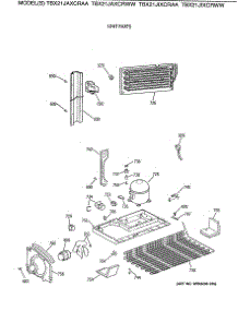 06 - Unit Parts parts for Ge Refrigerator TBX21JAXCRAA from AppliancePartsPros.com