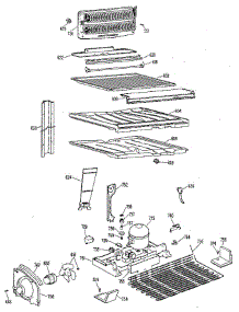 Unit parts for Ge Refrigerator TBX21TLT from AppliancePartsPros.com