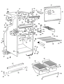 02 - Section2 parts for Ge Refrigerator TBX18SHCR from AppliancePartsPros.com