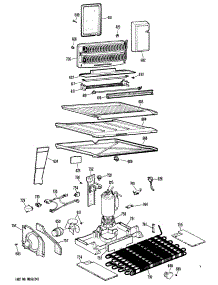 03 - Section3 parts for Ge Refrigerator TBX20DJBR from AppliancePartsPros.com