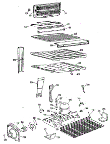 Unit parts for Ge Refrigerator TBX18ZLT from AppliancePartsPros.com