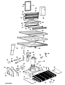 03 - Section3 parts for Ge Refrigerator TBX18VJBR from AppliancePartsPros.com
