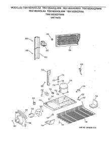 06 - Unit Parts parts for Ge Refrigerator TBX18SIXGRWW from AppliancePartsPros.com